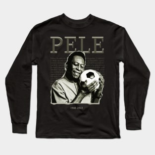 Best soccer player from brazil | Pele Long Sleeve T-Shirt